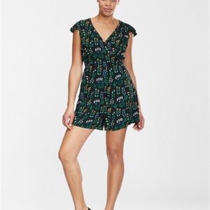 Titta Greenhouse Floral Romper Collectif x Modcloth